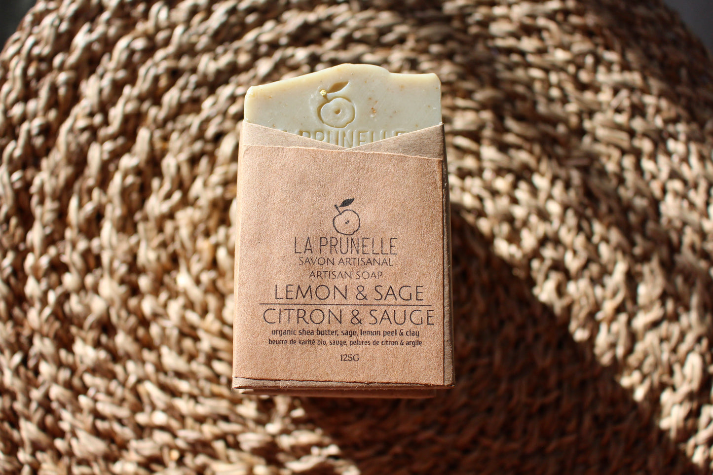 LEMON & SAGE ARTISAN SOAP BAR