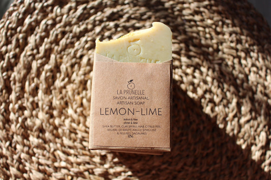 LEMON-LIME ARTISAN SOAP BAR