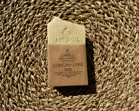 LEMON-LIME ARTISAN SOAP BAR